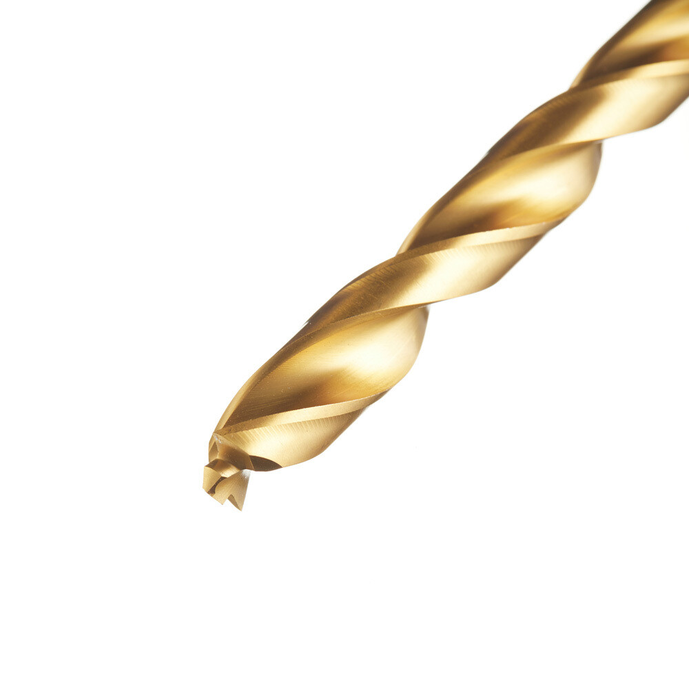 Сверло по металлу спиральное Hilberg 10х133 мм кобальтовое (CO100)