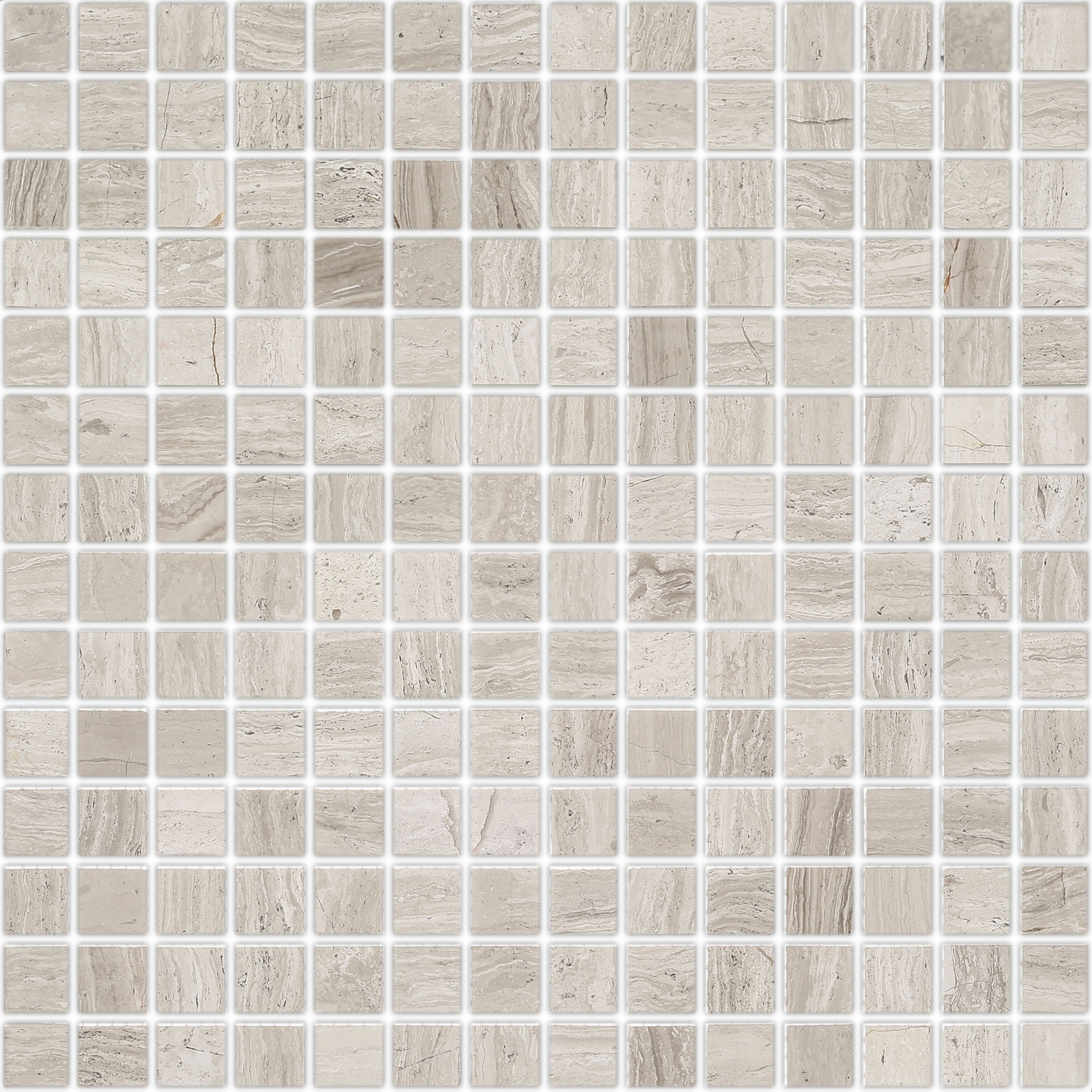 Мозаика Starmosaic Grey Polished серый мрамор из натурального камня 305х305х4 мм полированная