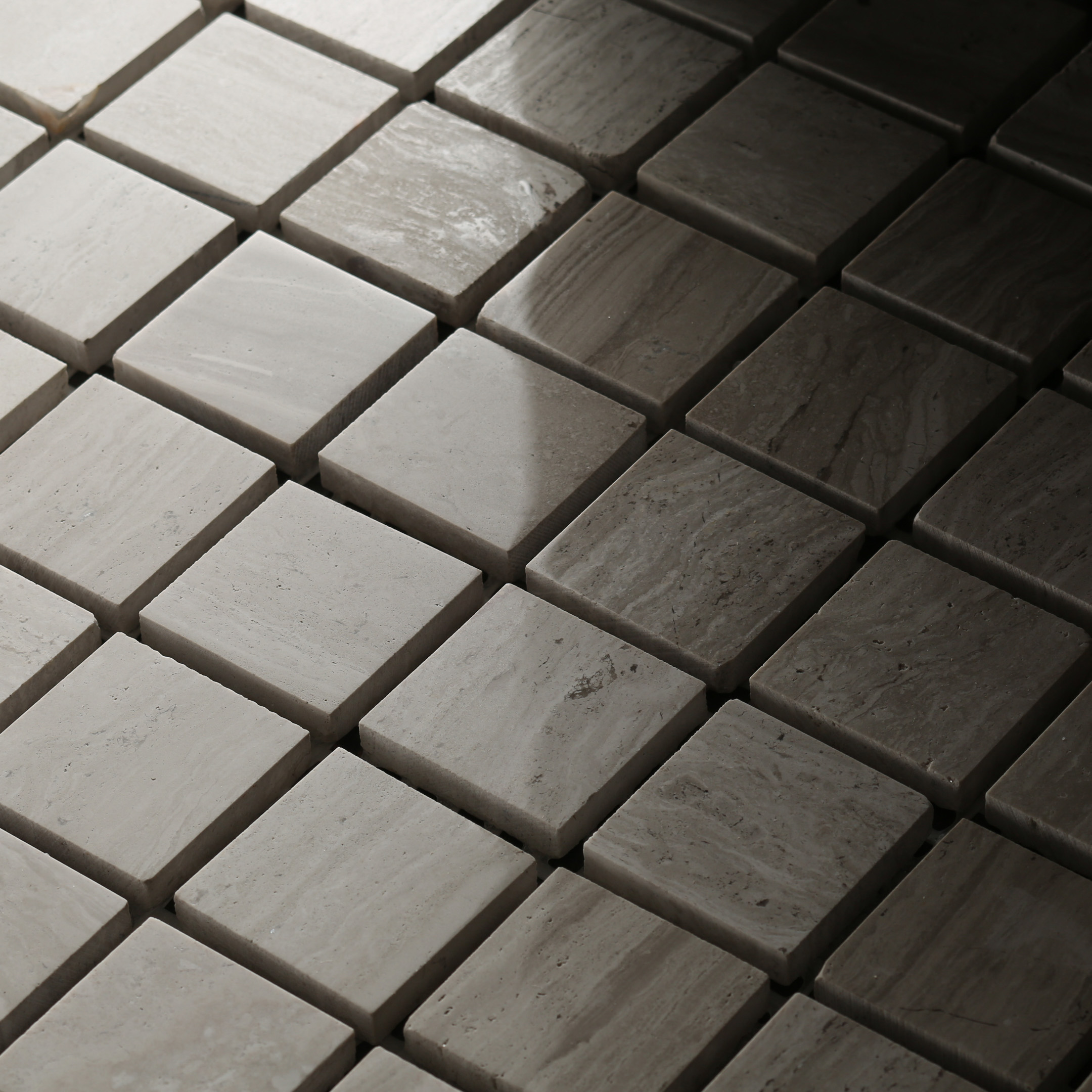 Мозаика Starmosaic Grey Polished серый мрамор из натурального камня 305х305х4 мм полированная