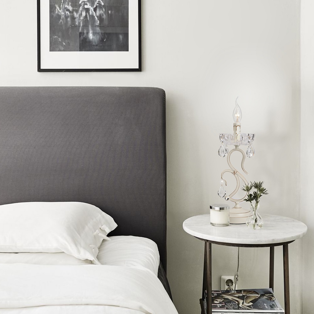 Лампа настольная E14 40 Вт Eurosvet Etna (59683)