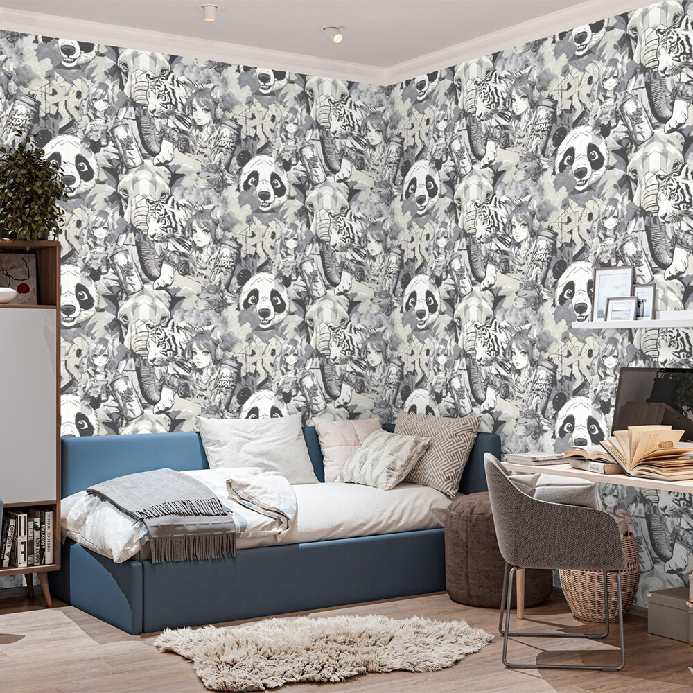 Обои компакт-винил на флизелиновой основе Palitra Home Anime HC72283-44 (1,06х10,05 м)