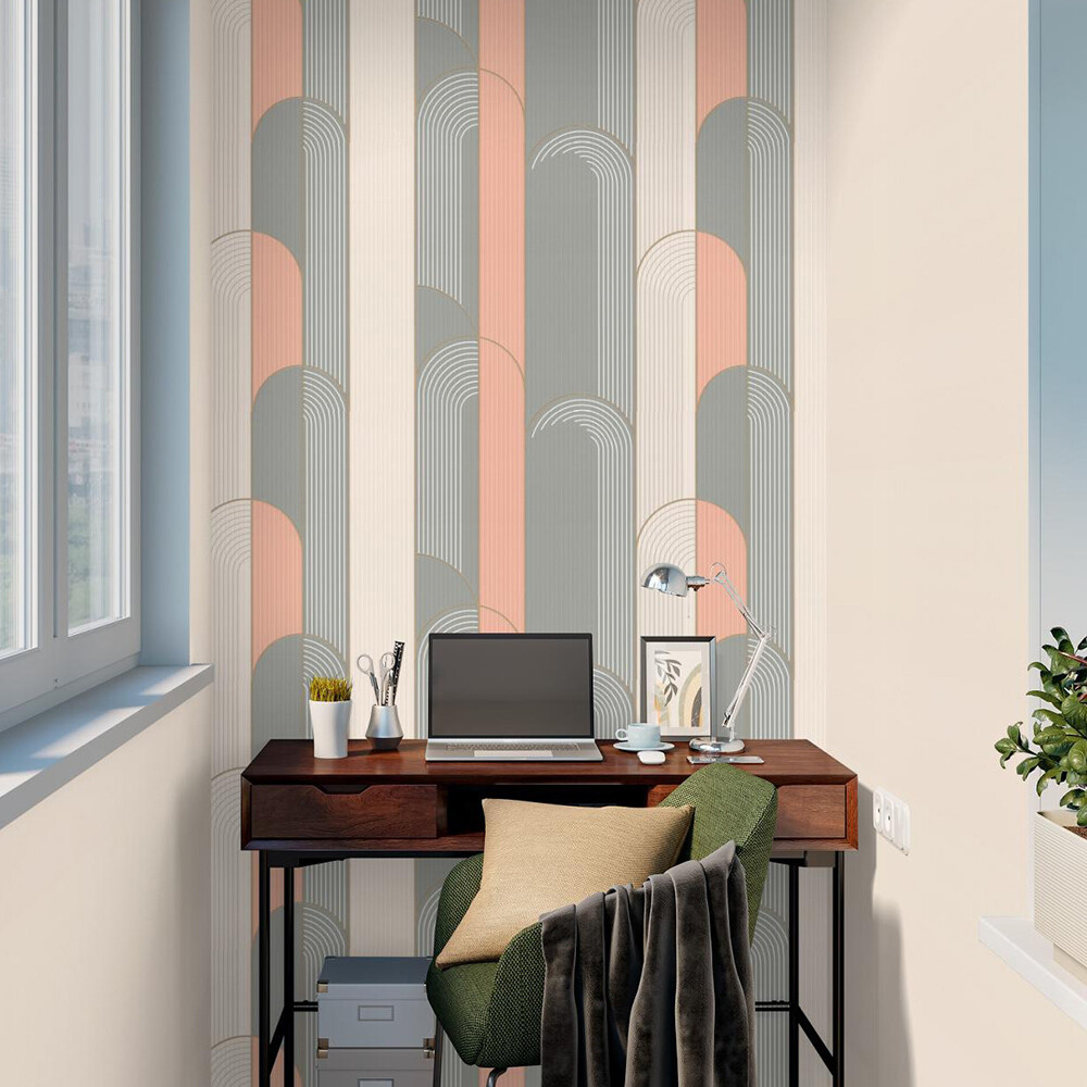 Обои компакт-винил на флизелиновой основе Palitra Trend Archway TC72250-75 (1,06х10,05 м)