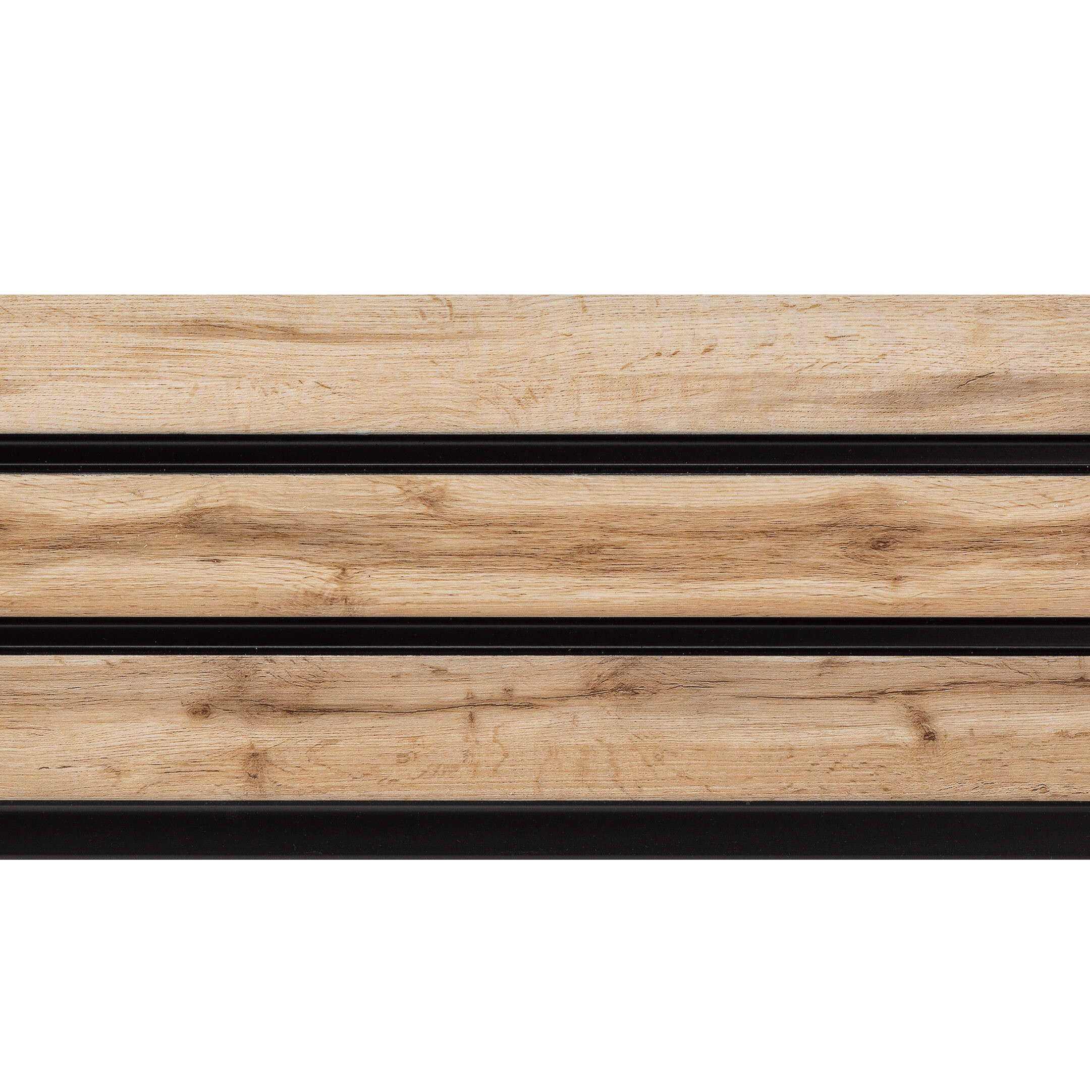 Реечная панель из экополимера 113х2800х10 мм FineBer бук золотой 0,317 кв.м