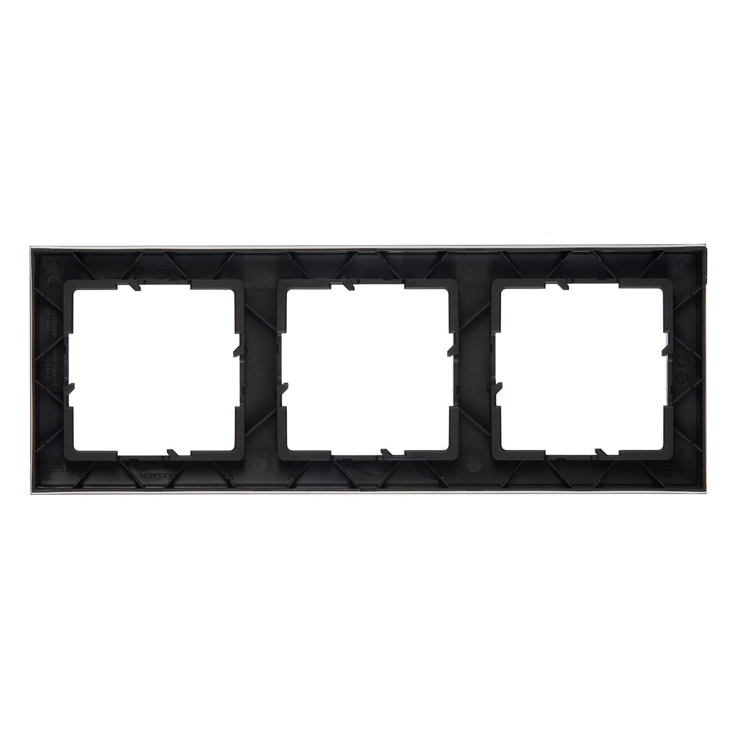 Рамка Legrand Suno трехместная антрацит (721523)