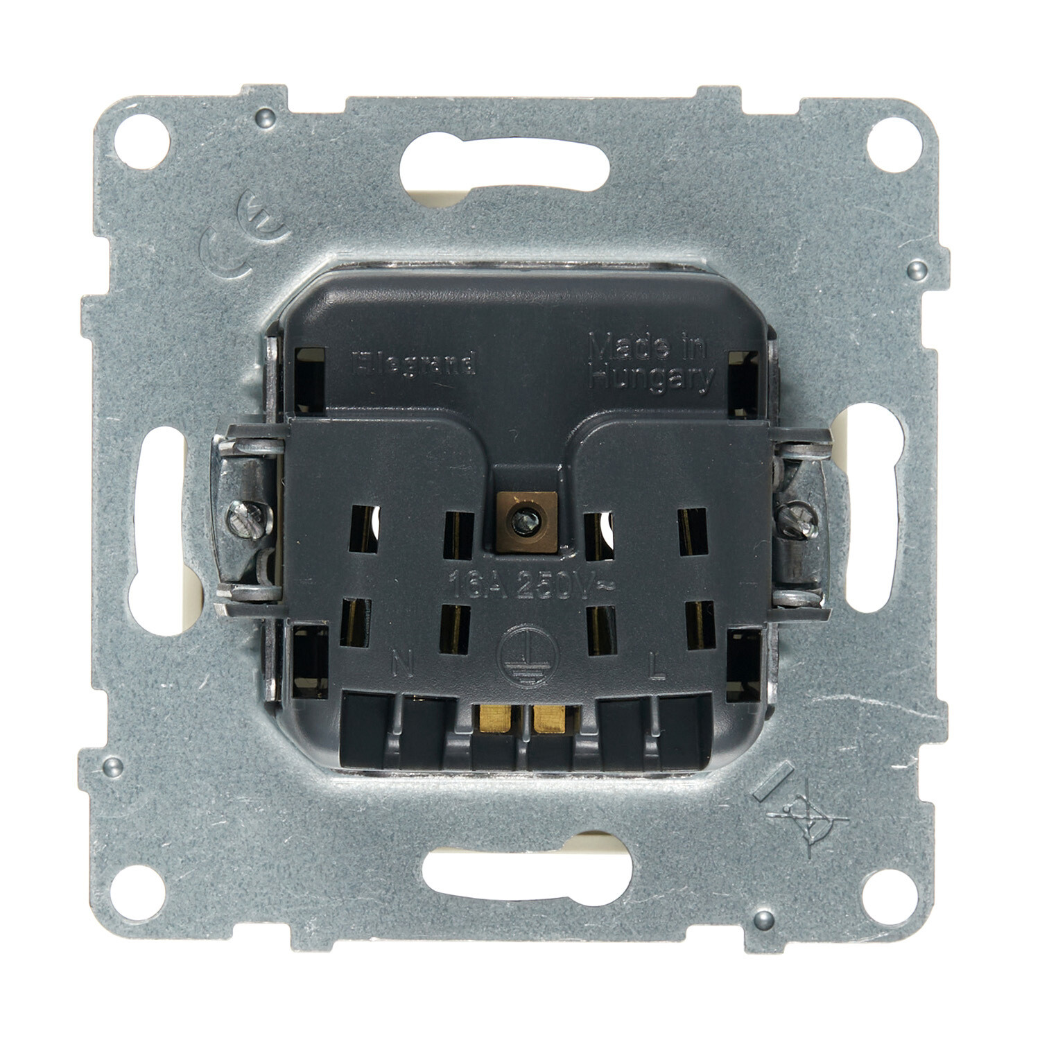 Розетка Legrand Suno встраиваемая слоновая кость (721233)
