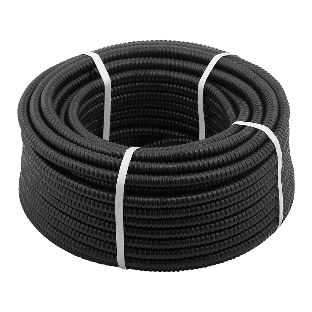 Металлорукав в ПВХ оболочке Р3-ЦПнг-ХЛ морозостойкий 15 мм IEK с зондом (50 м) (CMP24-015-K02-050-C)