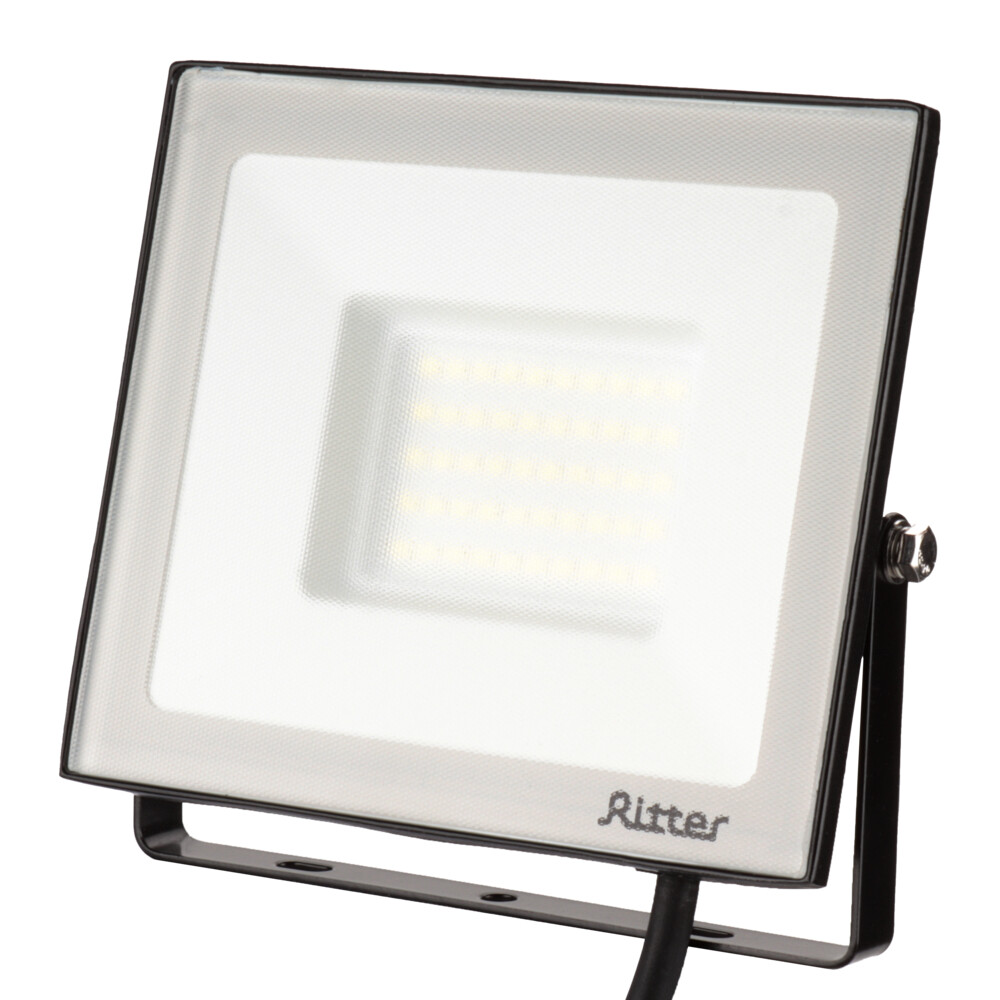 Прожектор светодиодный Ritter Profi 2700К 50 Вт IP65 черный