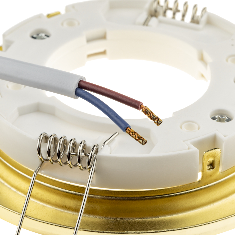 Светильник встраиваемый GX53 золото 40 Вт IP20 Rev (28950 0)