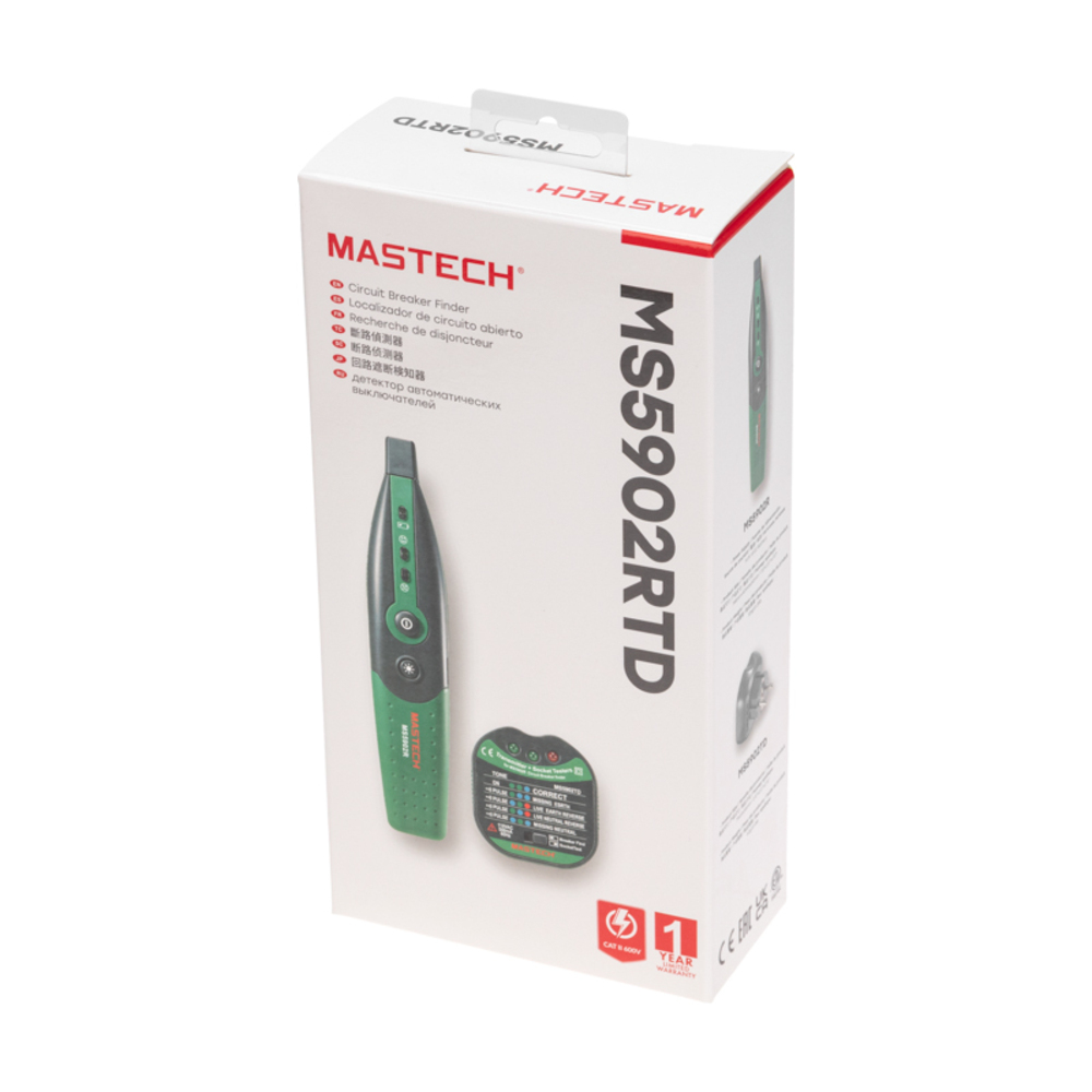 Тестер Mastech MS5902RTD розеток и автоматов (13-1262)