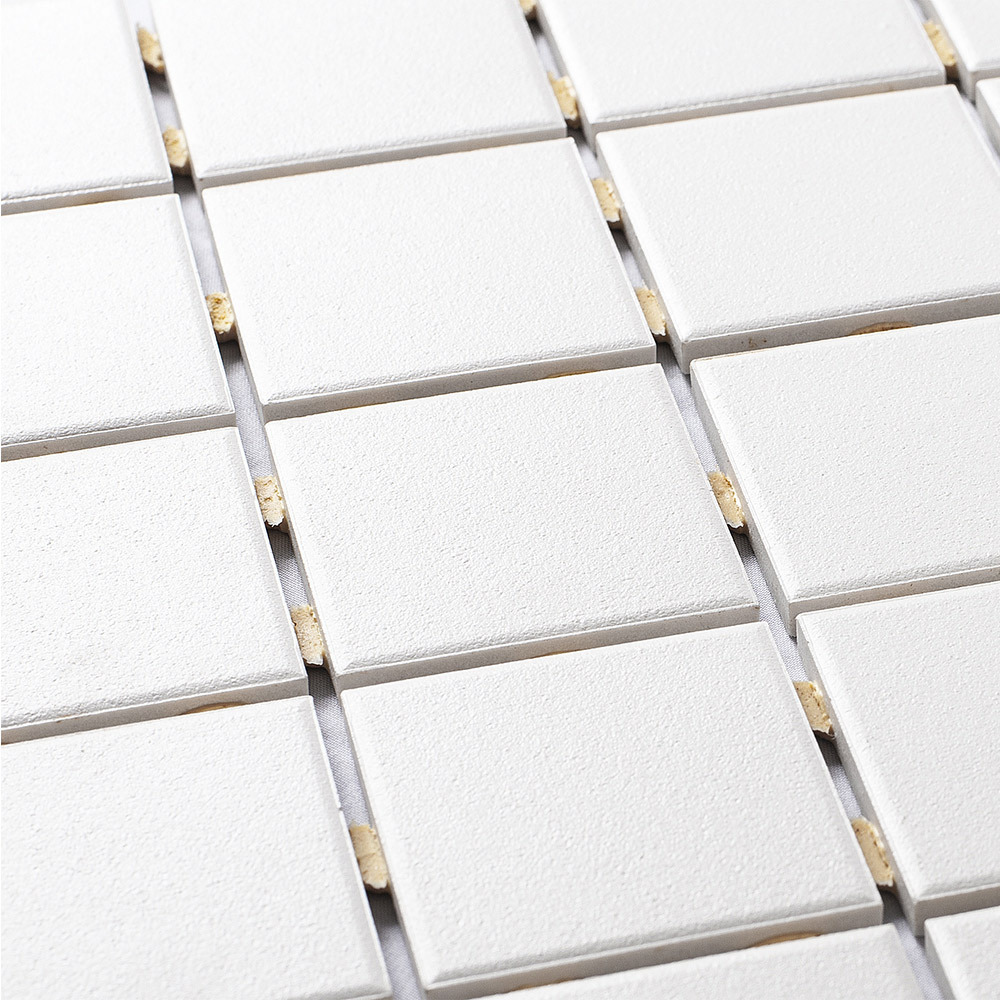Мозаика Starmosaic белая керамическая 306х306х6 мм матовая antislip