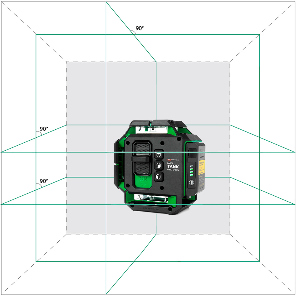 Уровень лазерный Ada Lasertank 4-360 Green Basic Edition (А00631)