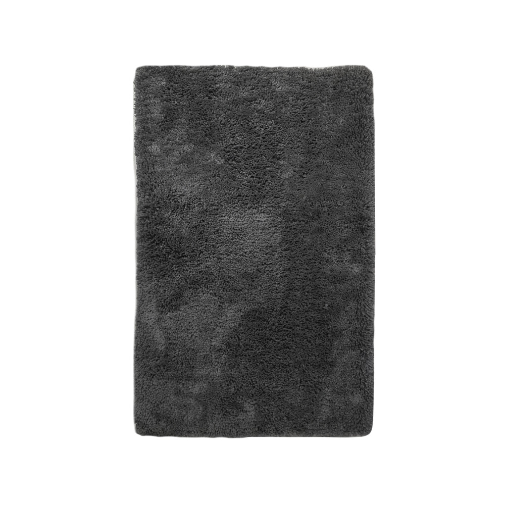 Коврик для ванной графит 100х60 см Fora Fluffy (FOR-COTTON-FLF-60-100GR)