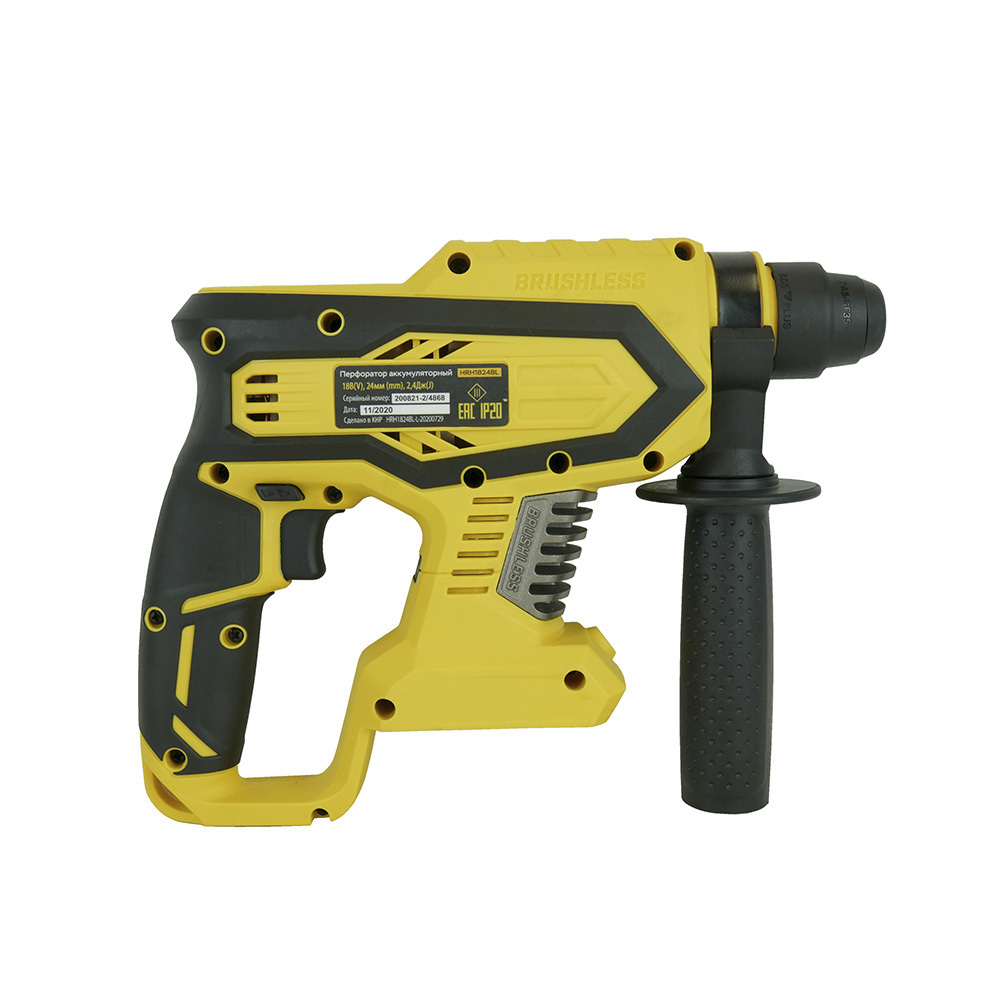 Перфоратор аккумуляторный Hanskonner HRH1824BL 18 В 2,4 Дж SDS-plus без АКБ и ЗУ