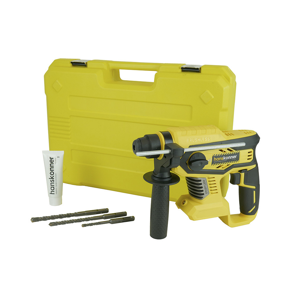 Перфоратор аккумуляторный Hanskonner HRH1824BL 18 В 2,4 Дж SDS-plus без АКБ и ЗУ