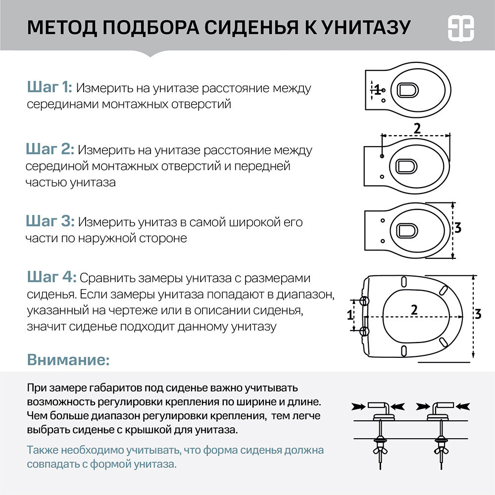 Сиденье для унитаза Berges Top PP полипропилен без микролифта (021354)