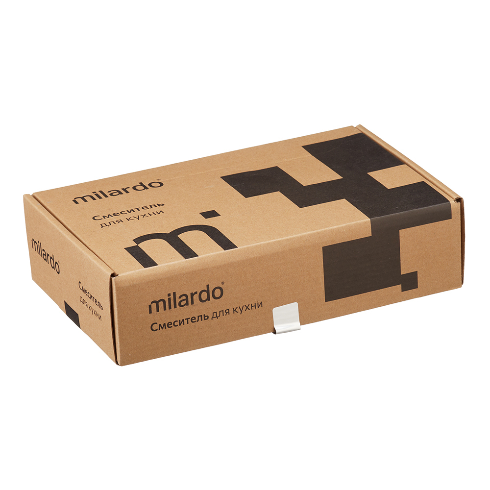 Смеситель для кухни и раковины Milardo Meal хром однорычажный (M02SBR0M05)