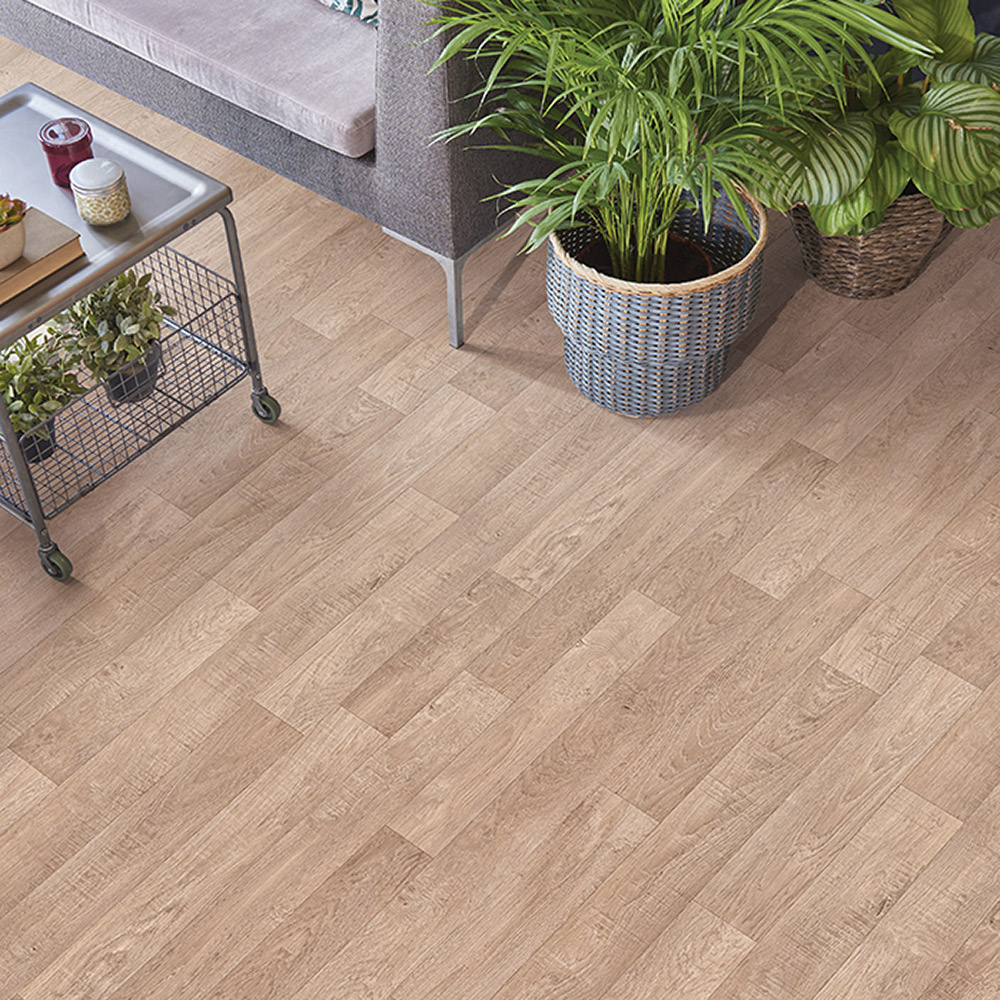 Линолеум бытовой 3 м Juteks Just Sand Oak антистатический
