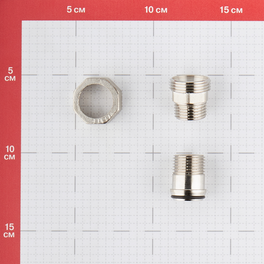Американка прямая Valtec 1/2 НР(ш) х 1/2 НР(ш) латунная (VTr.728.N.0004)