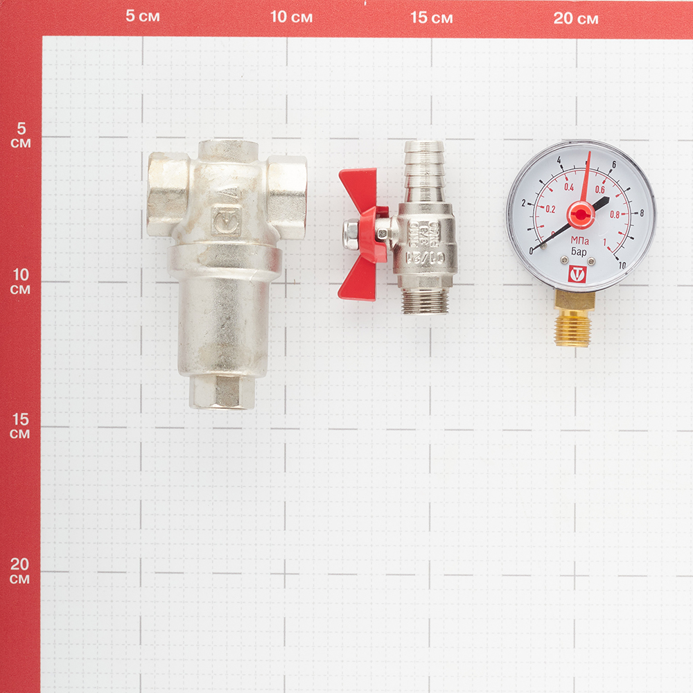 Фильтр промывной Valtec 1/2 ВР(г) х 1/2 ВР(г) (VT.389.N.04)
