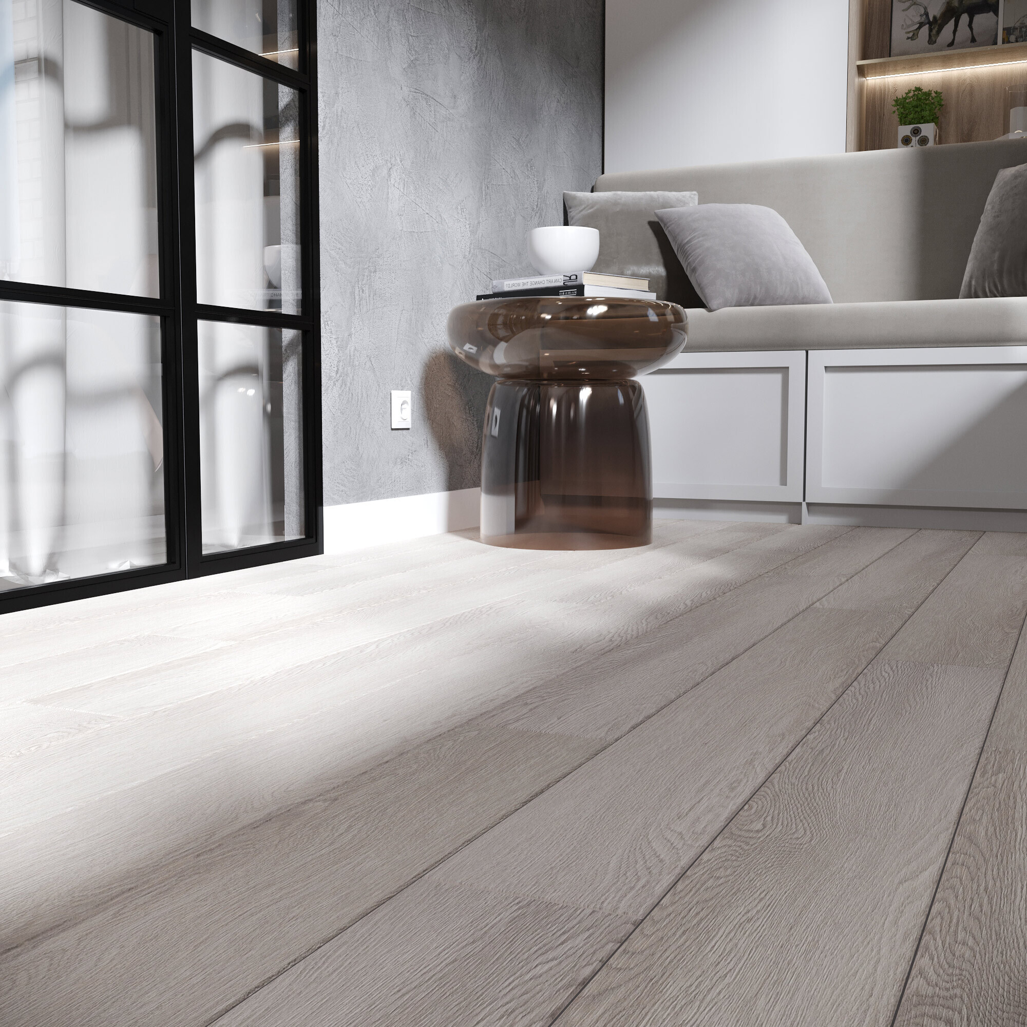 Плитка кварцвиниловая Corsa Deco Playa G100 замковая 3,069 кв.м 4 мм с микрофаской