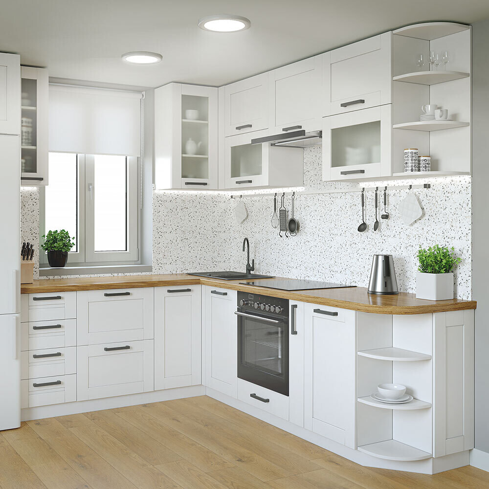 Светильник встраиваемый светодиодный с драйвером белый 26 Вт 4000К IP20 Gauss Elementary Downlight (997520224)