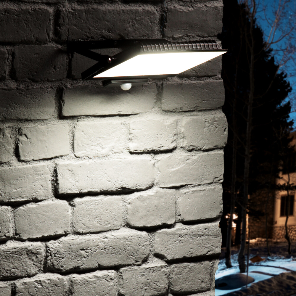 Прожектор светодиодный Ritter Profi 6500К 100 Вт IP65 с датчиком движения черный