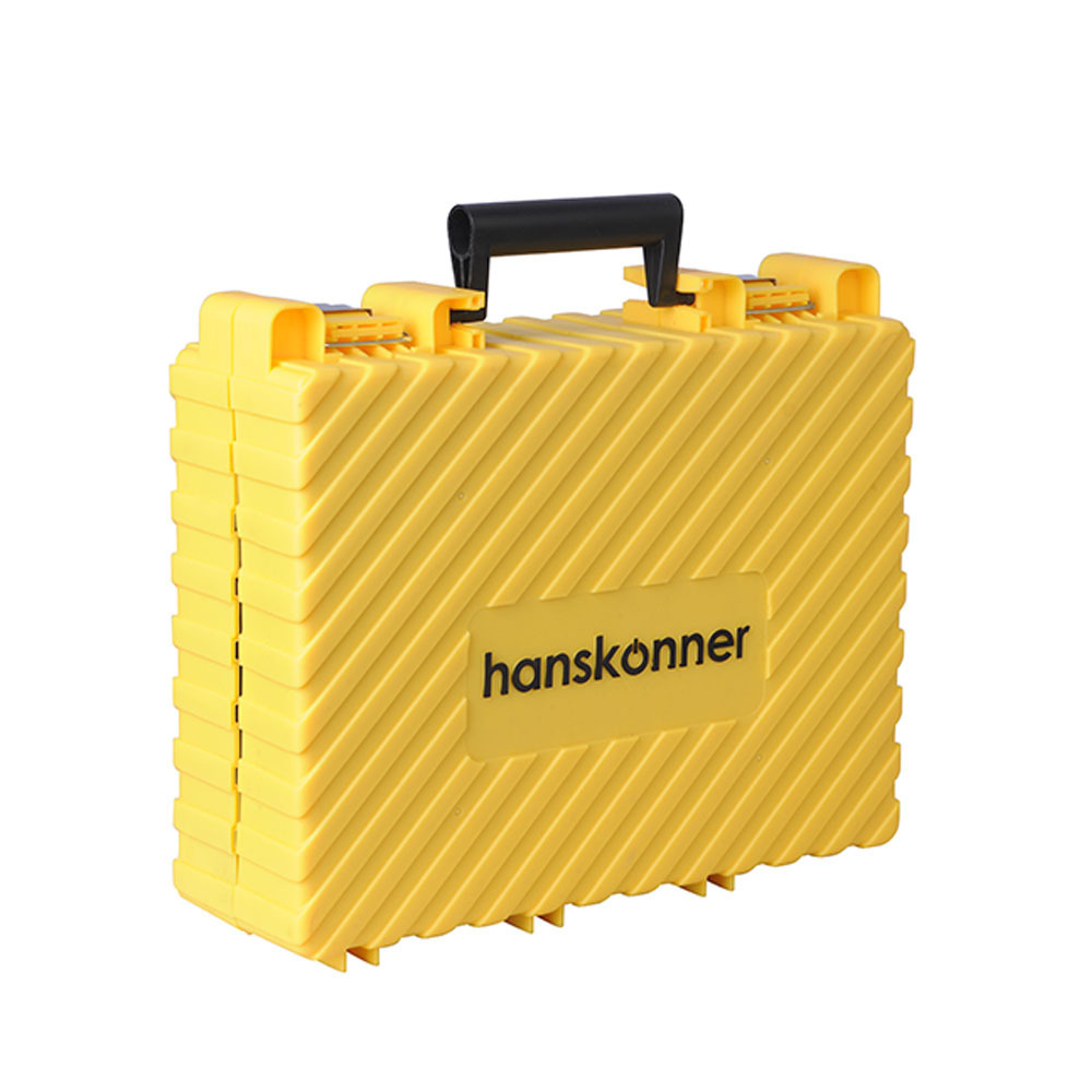Дрель-шуруповерт аккумуляторная бесщеточная Hanskonner HCD1865C 18 В 2 Ач Li-Ion 2 АКБ и ЗУ