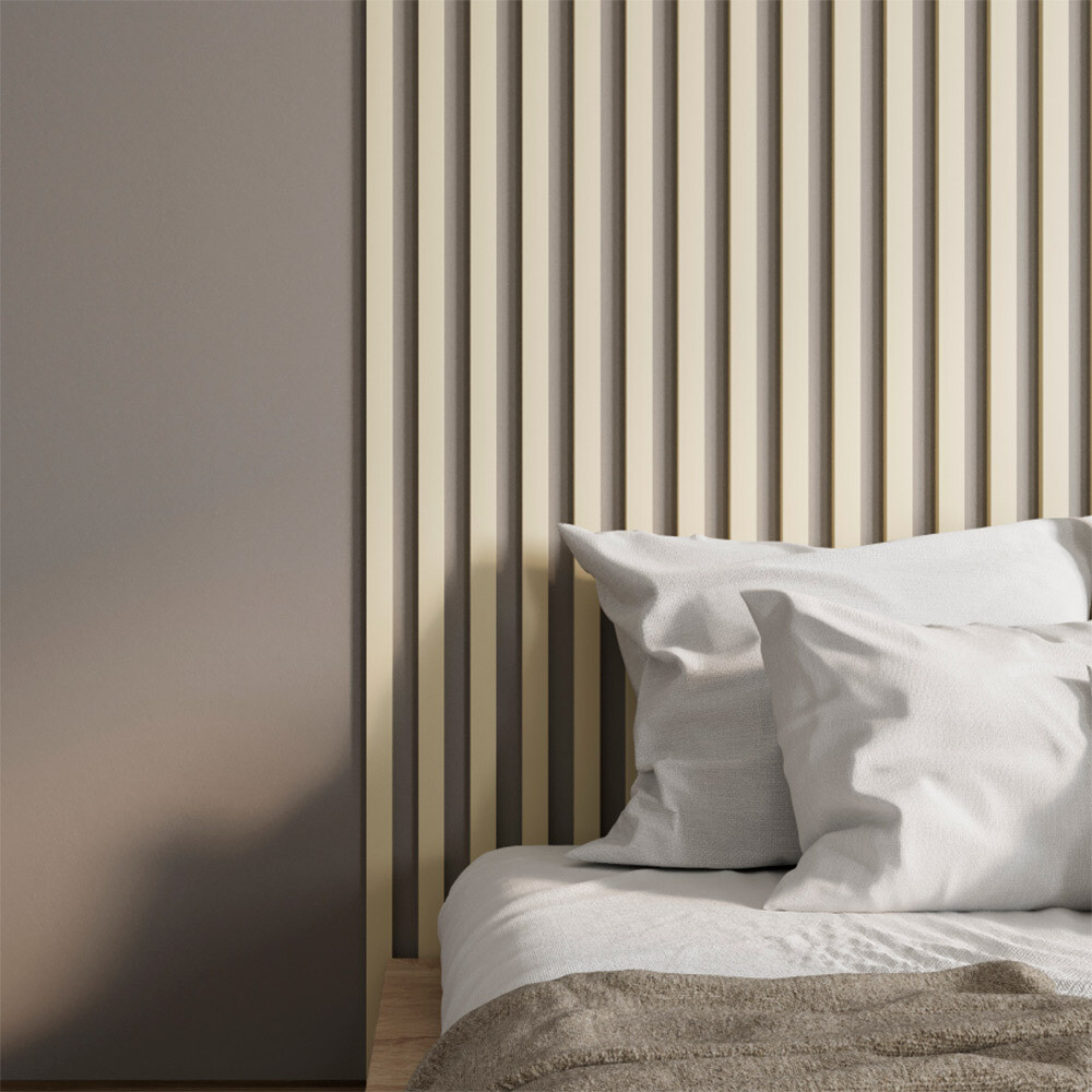 Декоративная рейка МДФ 60х16х2700 мм palomino Stella