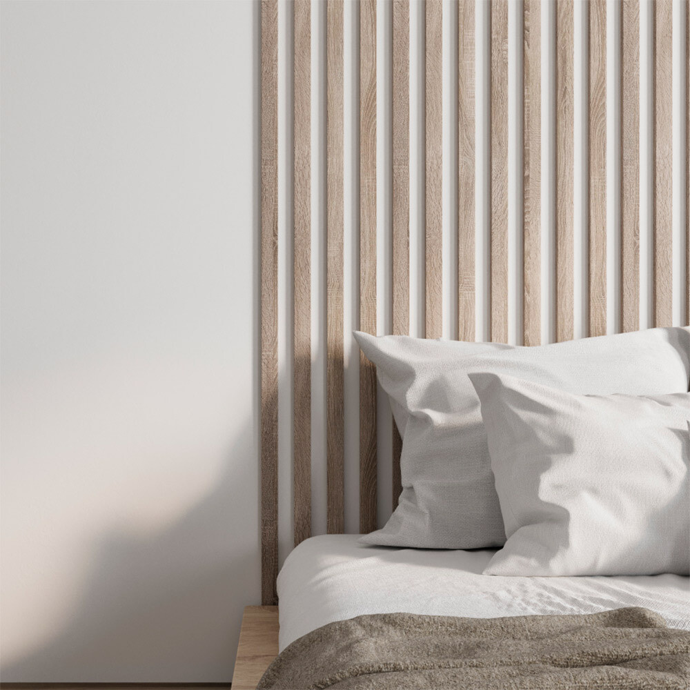 Декоративная рейка МДФ 60х16х2700 мм дуб винтаж Stella