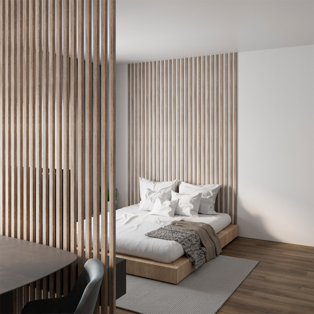 Декоративная рейка МДФ 60х16х2700 мм дуб винтаж Stella