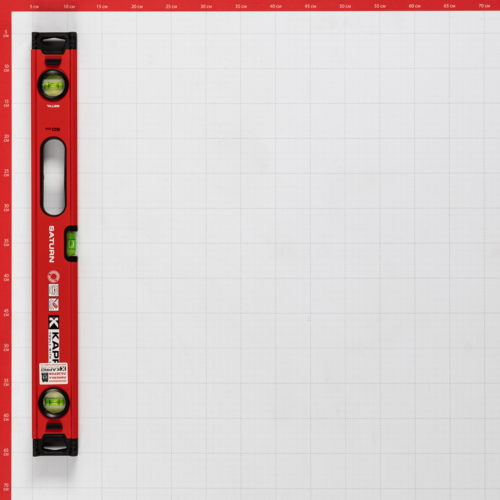 Уровень Kapro 987XL 60 см 3 глазка коробчатый