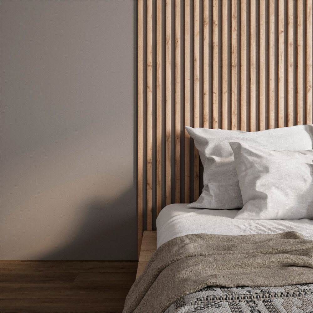 Декоративная рейка МДФ 30х20х2700 мм пекан Stella