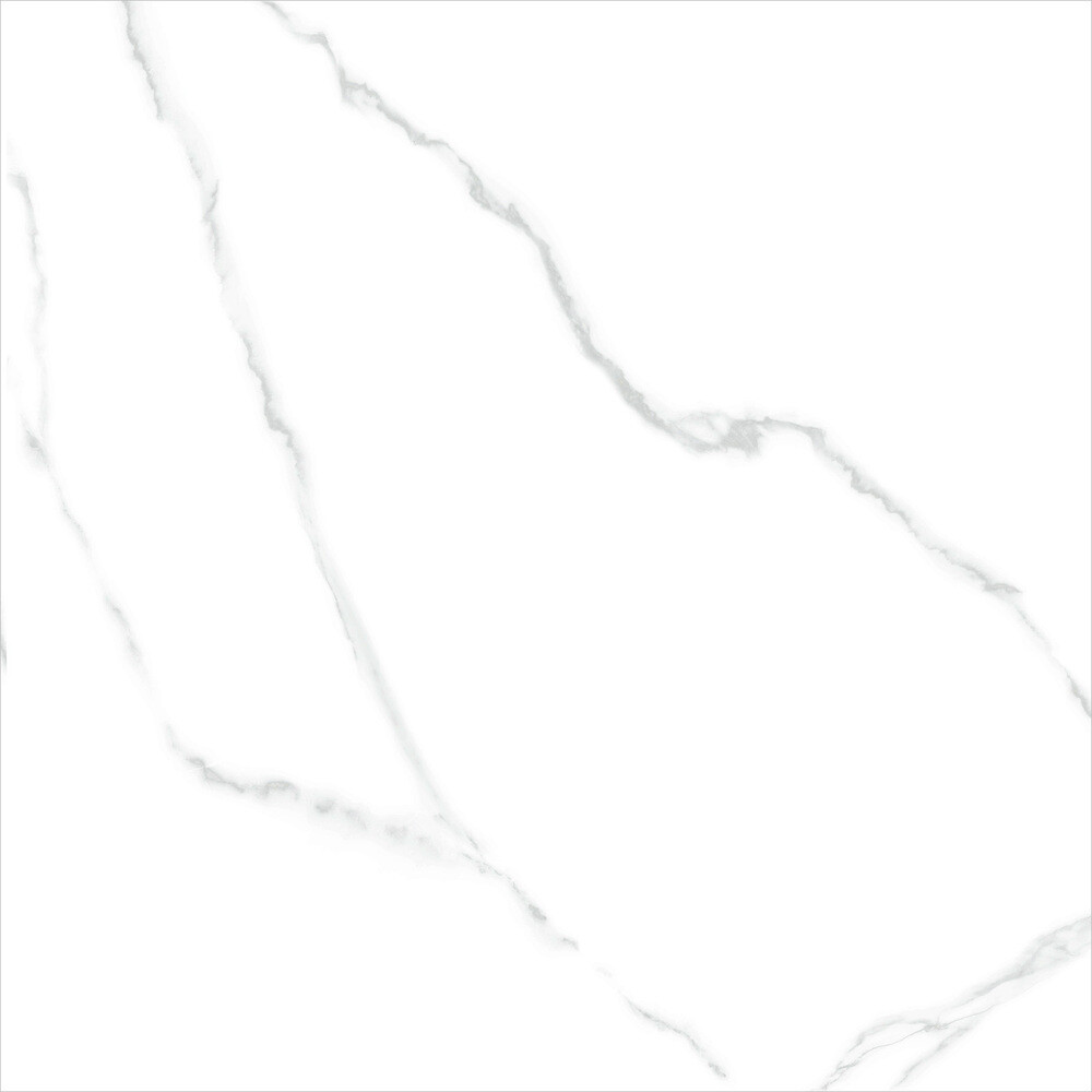 Керамогранит LCM Atlantic Marble белый полированный 600x600x8 мм (4 шт.= 1,44 кв.м)