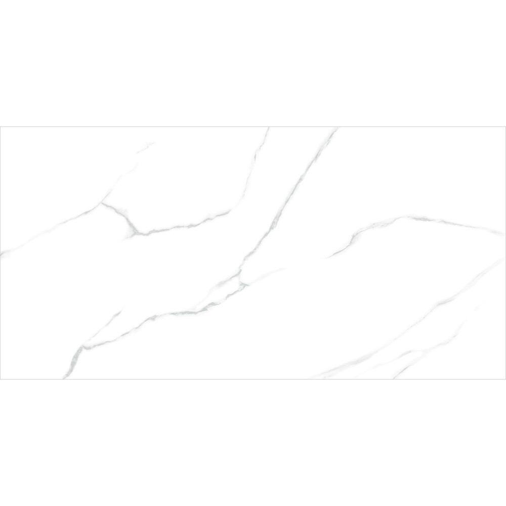 Керамогранит LCM Atlantic Marble белый полированный 1200x600x7 мм (2 шт.= 1,44 кв.м)