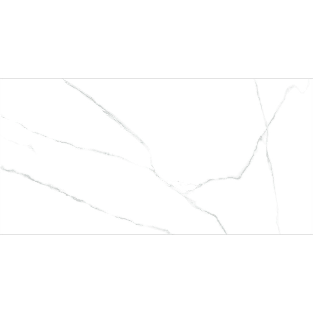 Керамогранит LCM Atlantic Marble белый полированный 1200x600x7 мм (2 шт.= 1,44 кв.м)