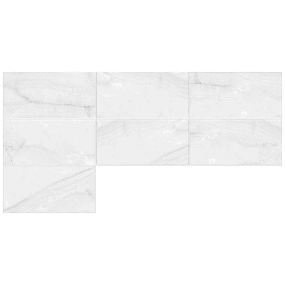 Керамогранит LCM Snow Onyx серый полированный 1200х600х7 мм (2 шт.= 1,44 кв.м)