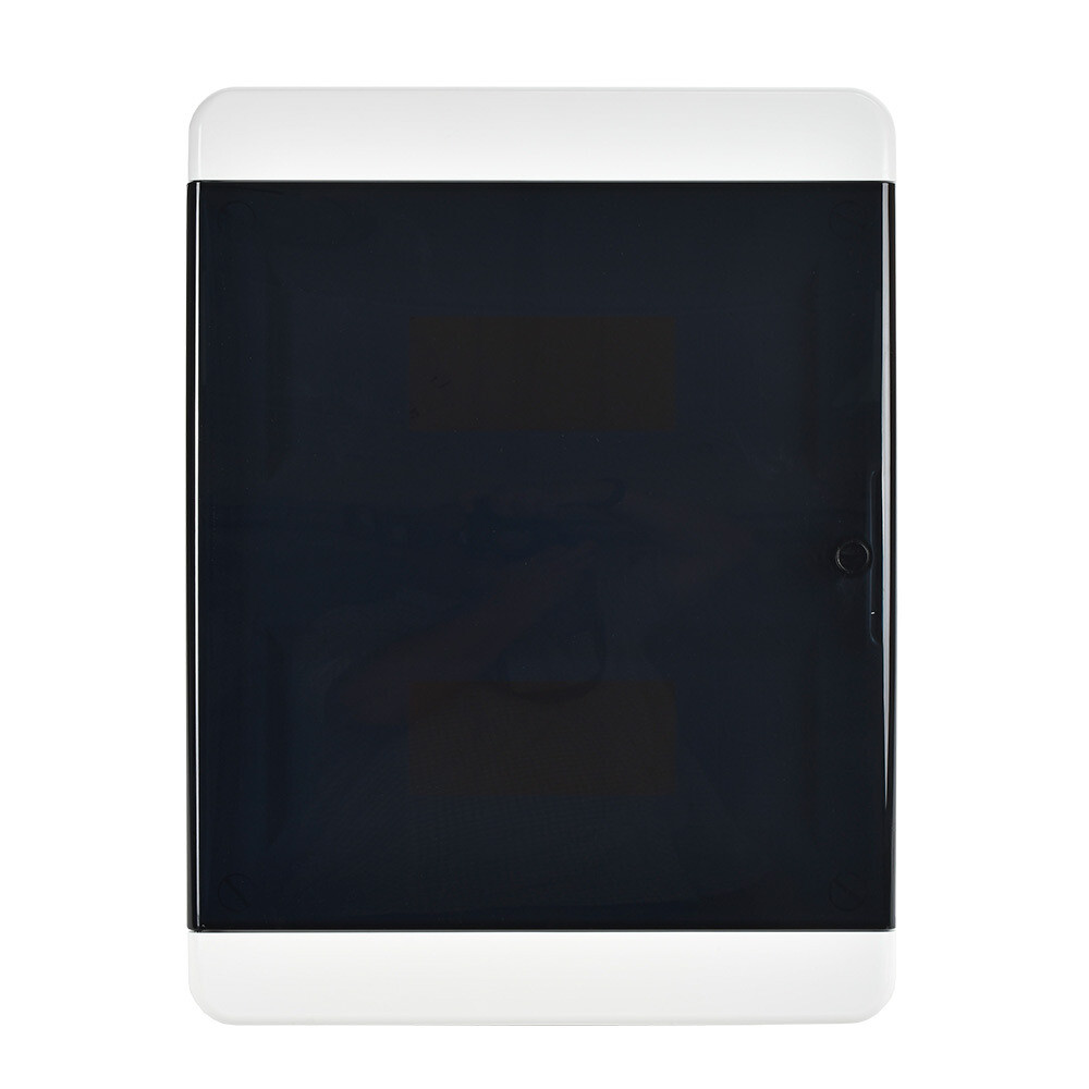 Щит распределительный навесной IEK Tekfor ЩРН-П-24 пластиковый IP41 385х102х290 мм 24 модуля прозрачная дверь