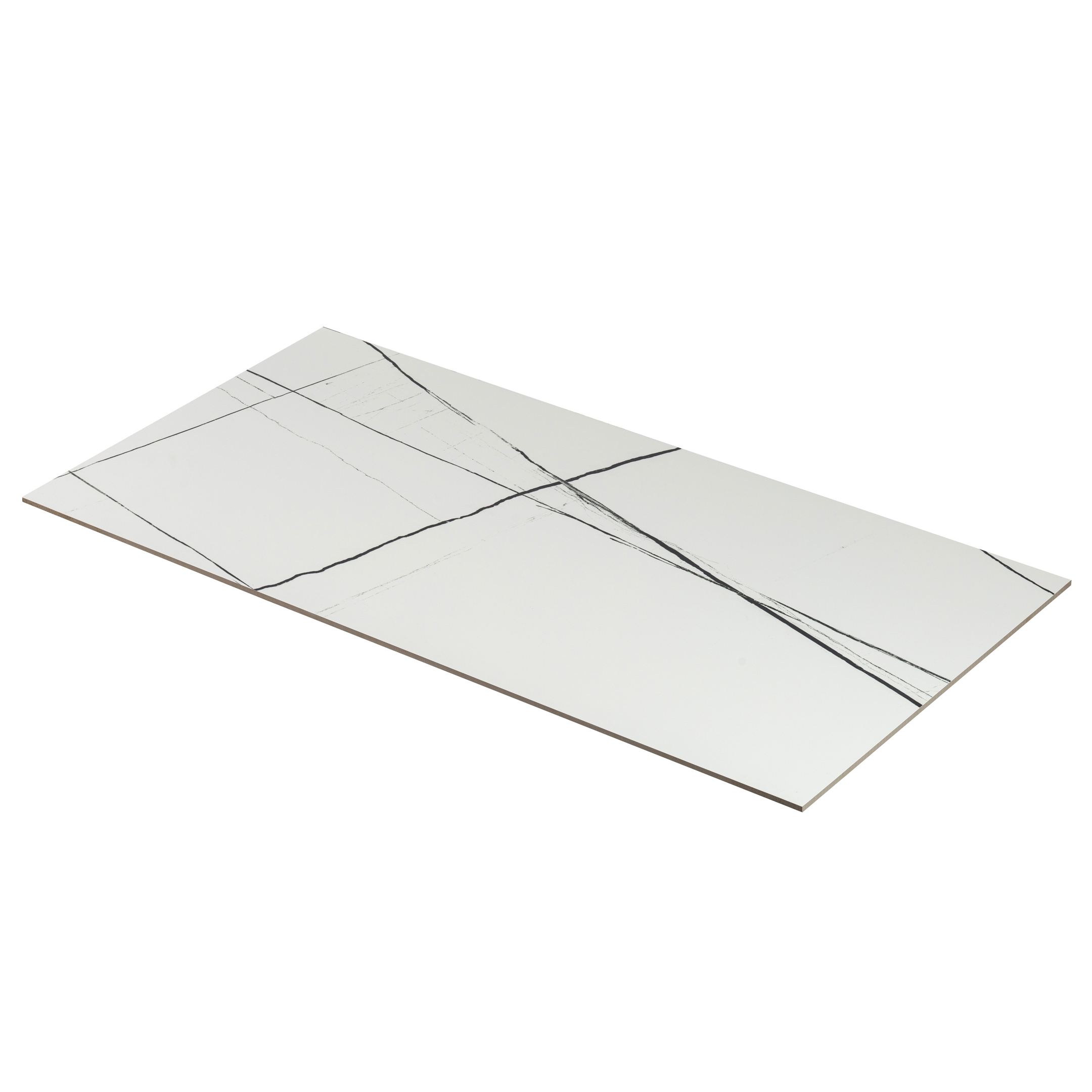 Керамогранит Lavelly Marble Accent белый полированный 1200х600х8,5 мм (2 шт.=1,44 кв.м)