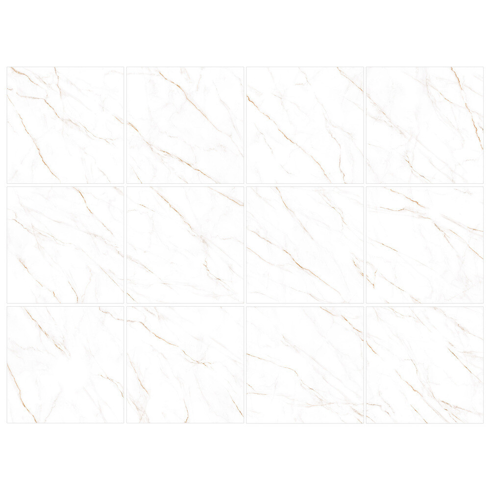 Керамогранит Alma Ceramica Neo Calacatta белый матовый 600x600x9,5 мм (4 шт.= 1,44 кв.м)