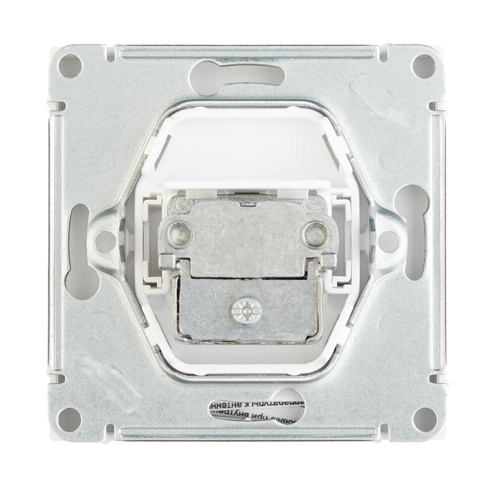 Розетка телевизионная Systeme Electric ArtGallery встраиваемая белая 1DB (GAL000191)