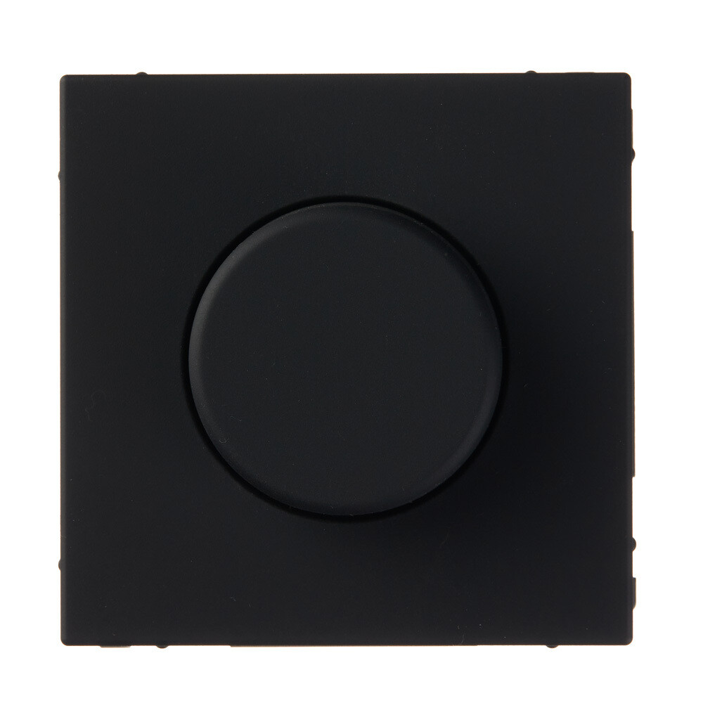 Диммер Systeme Electric ArtGallery поворотно-нажимной встраиваемый карбон (GAL001023)