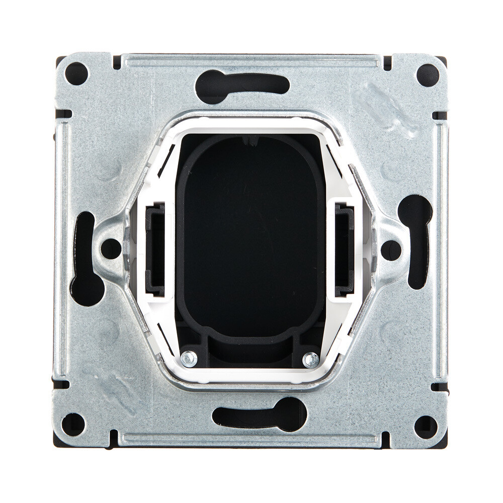 Вывод кабеля Systeme Electric ArtGallery встраиваемый карбон (GAL001099)