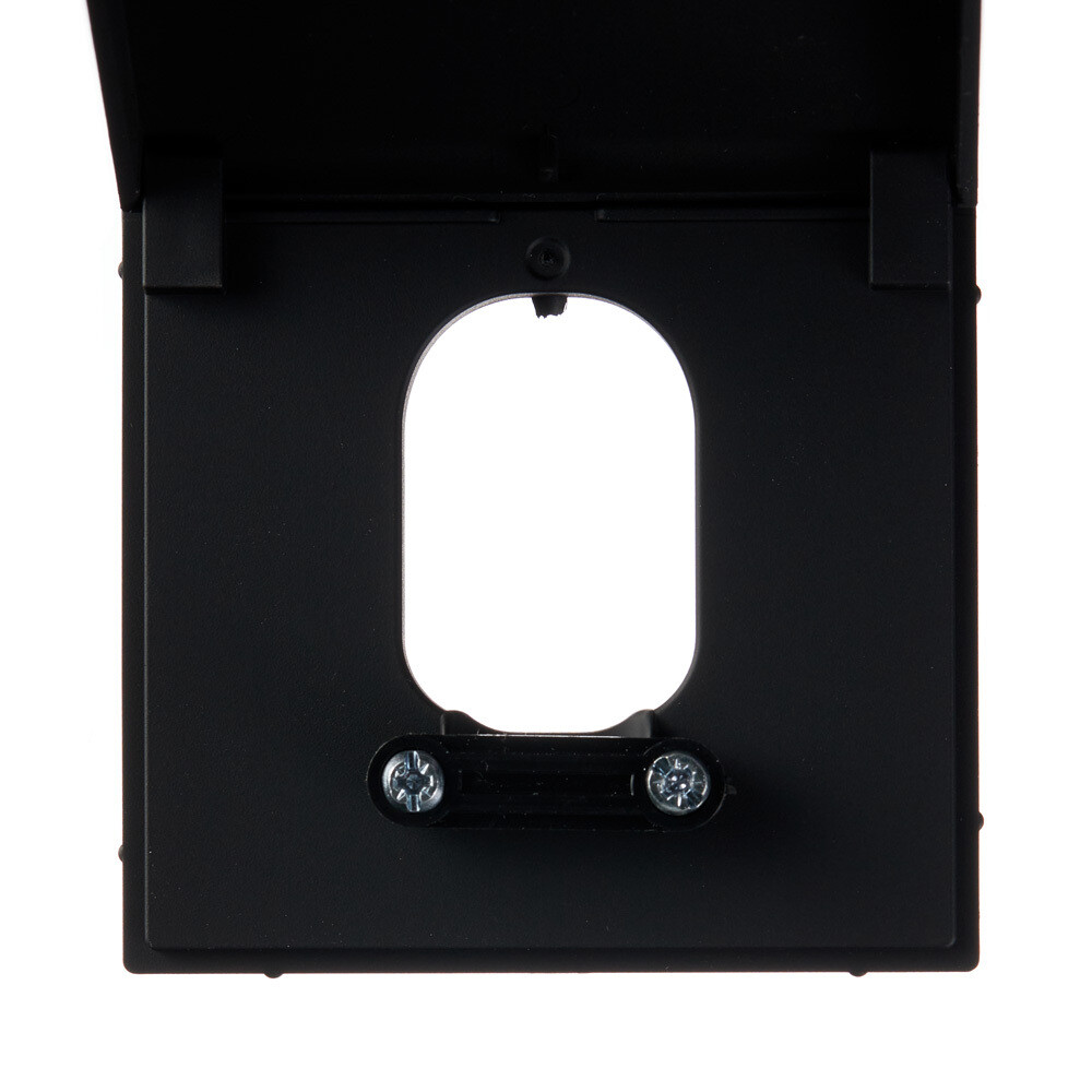 Вывод кабеля Systeme Electric ArtGallery встраиваемый карбон (GAL001099)