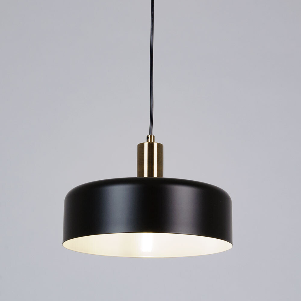 Светильник подвесной Arte Lamp Skat E27 60 Вт 2 кв.м черный IP20 (A7052SP-1BK)