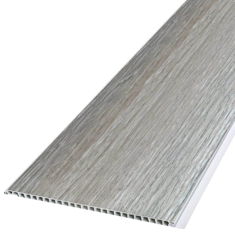 Панель ПВХ 250х2700х8 мм Кронапласт бесшовная ламинированная дуб 0,675 кв.м