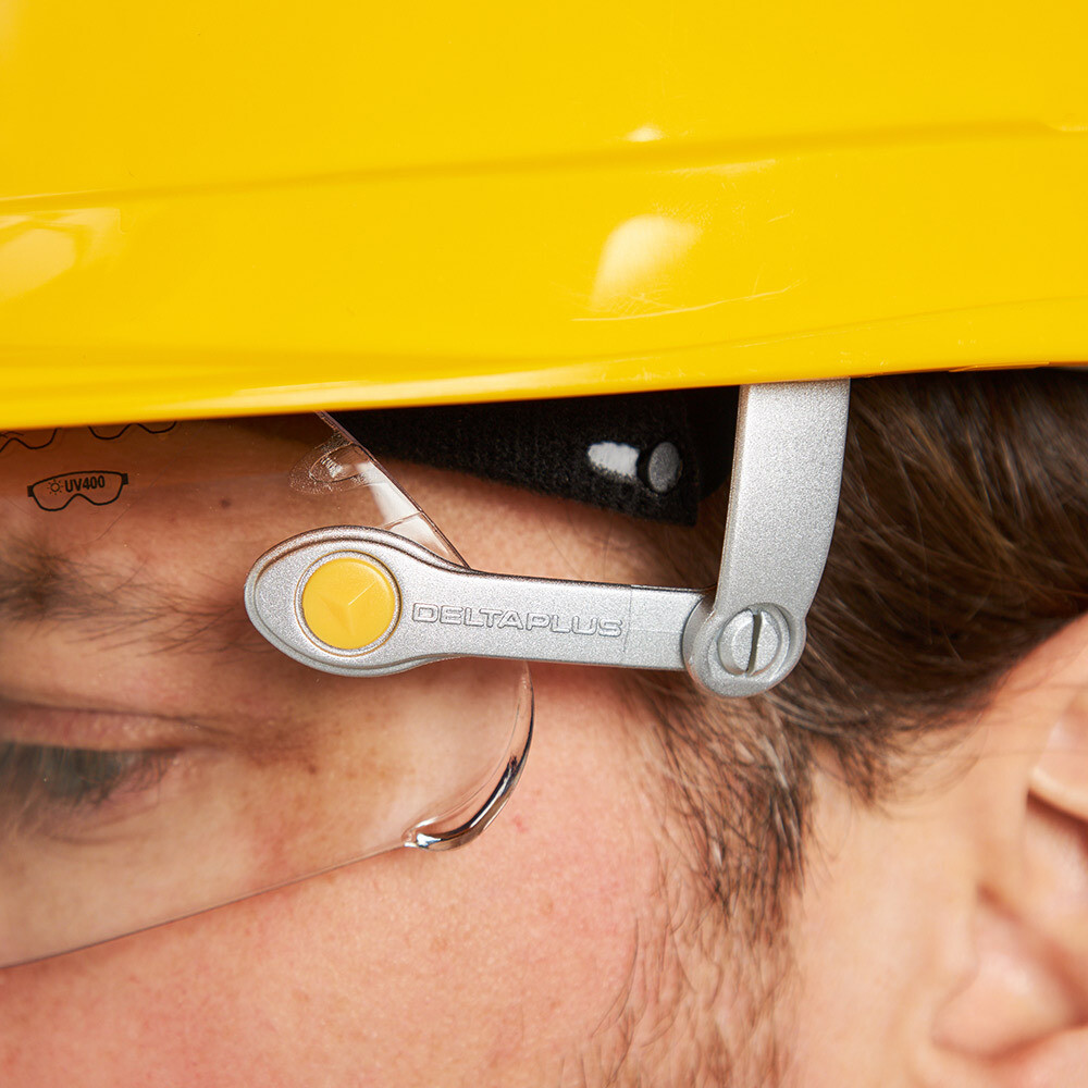 Очки защитные Delta Plus Fuego открытые с прозрачными линзами для защитных касок (FUEGOARIN)