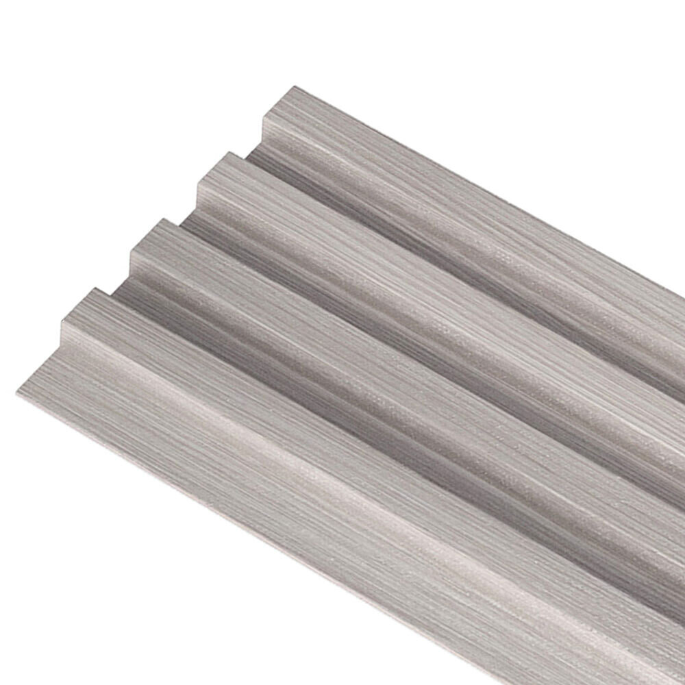 Реечная панель ПВХ 166х2900х24 мм Кронапласт Legno ясень ривера айс 0,481 кв.м