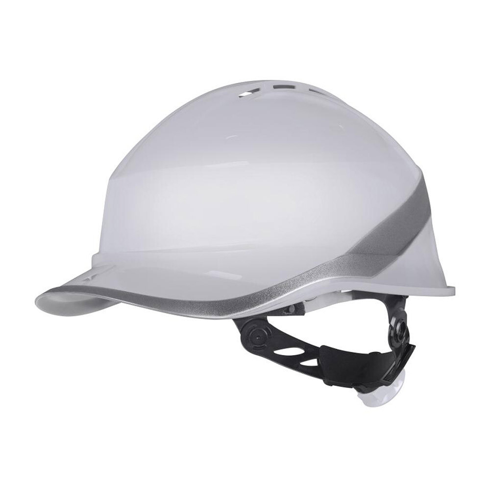 Каска защитная Delta Plus Diamond Vi Wind белая с храповиком (DIAM6WTRBC)