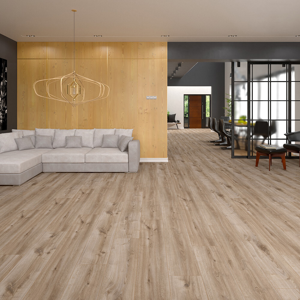 Ламинат 33 класс Swiss Krono Home Standard дуб эфес 1,318 кв.м 12 мм с фаской влагостойкий