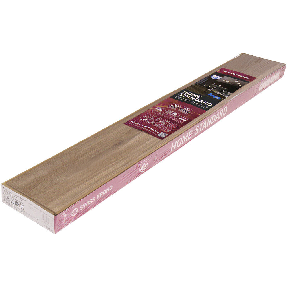 Ламинат 33 класс Swiss Krono Home Standard дуб эфес 1,318 кв.м 12 мм с фаской влагостойкий